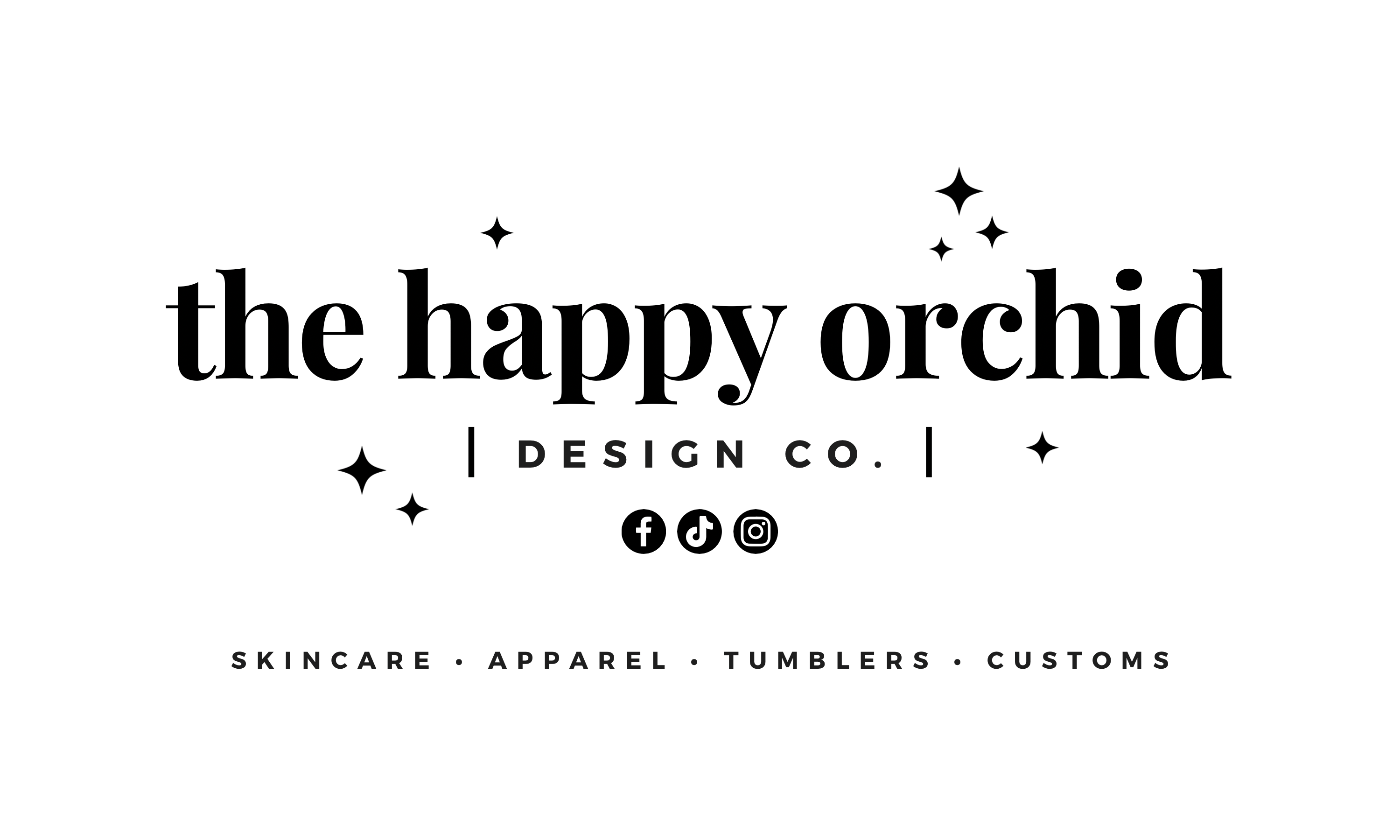 The Happy Orchid Design Co. logo