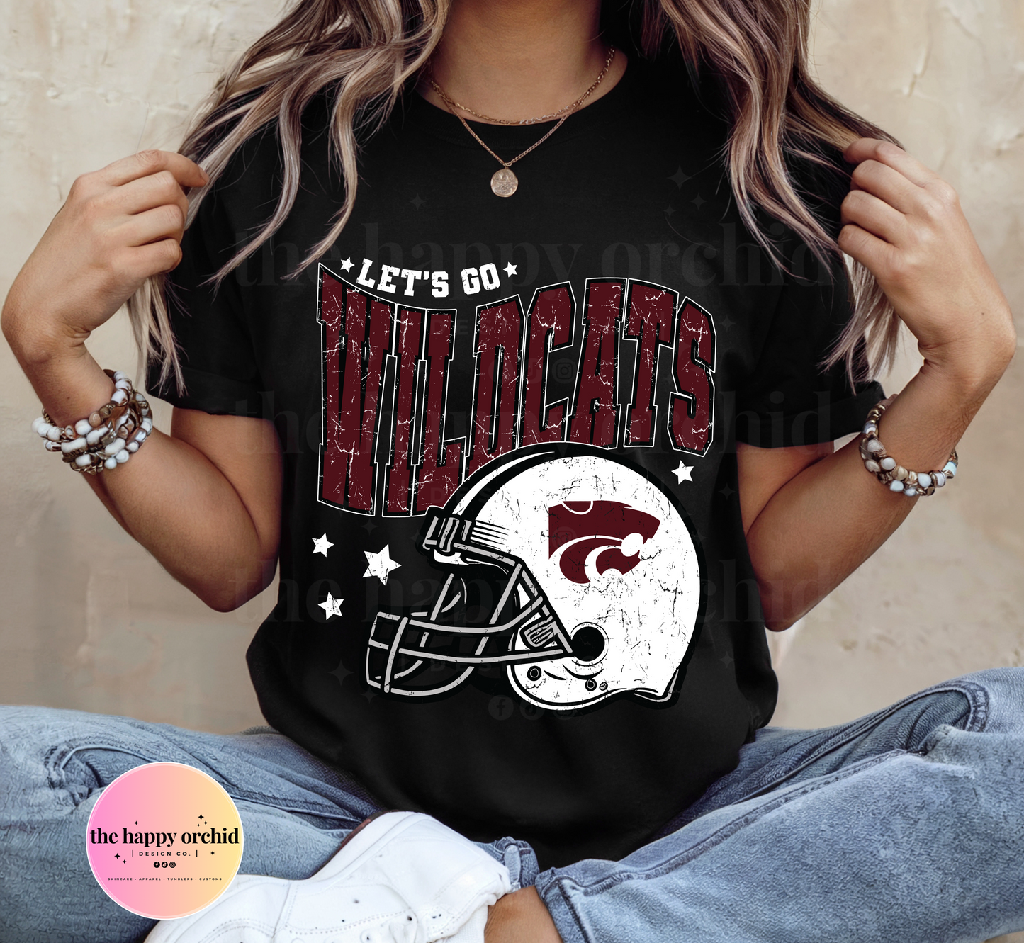 NEW WILDCAT FOOTBALL tee