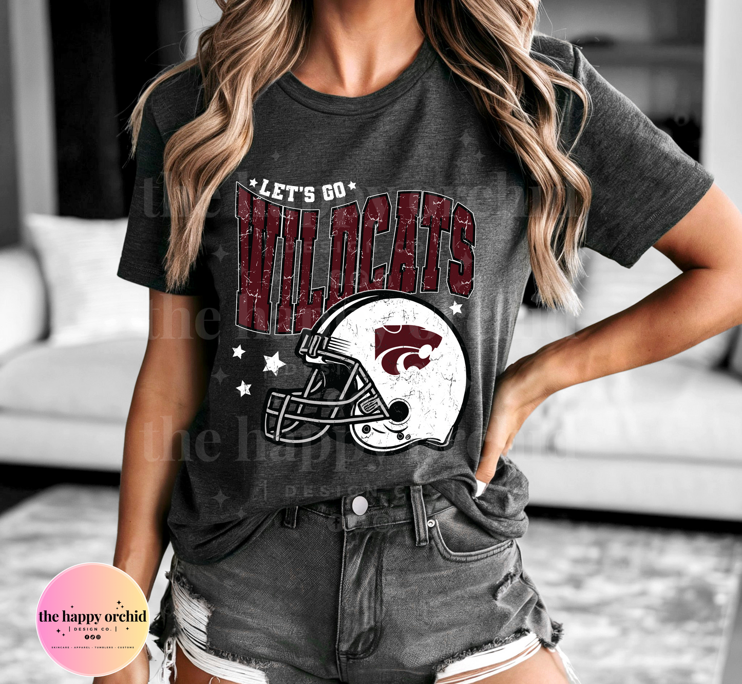 NEW WILDCAT FOOTBALL tee