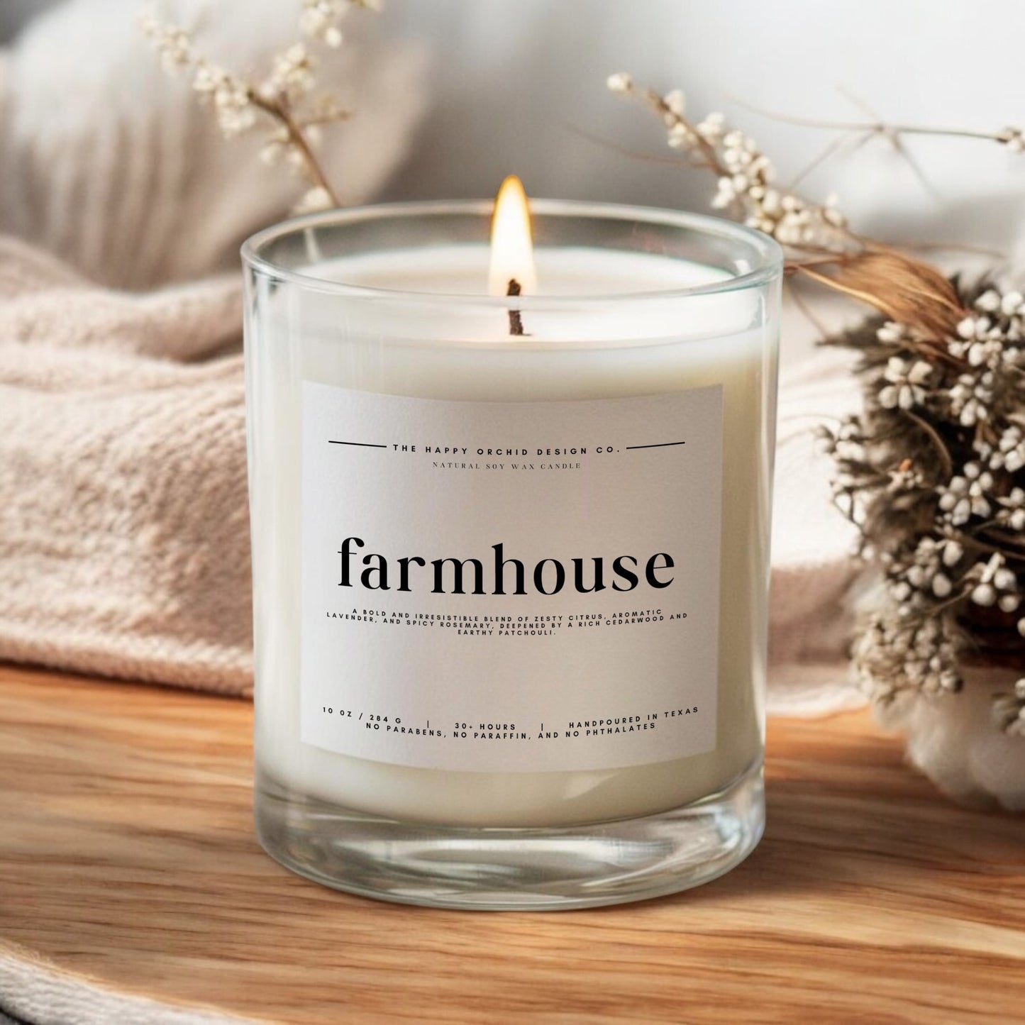 HANDPOURED SOY CANDLES