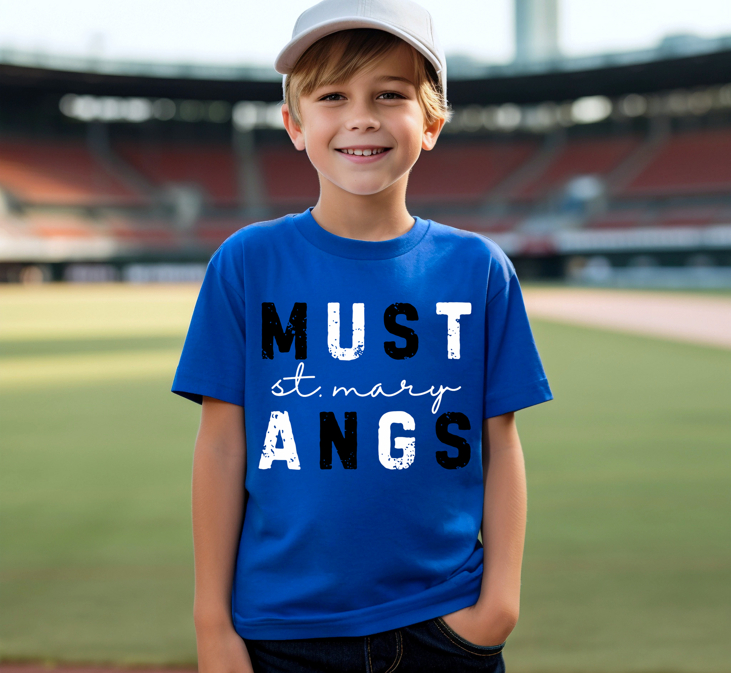 Youth ST. MARY MUSTANGS Top