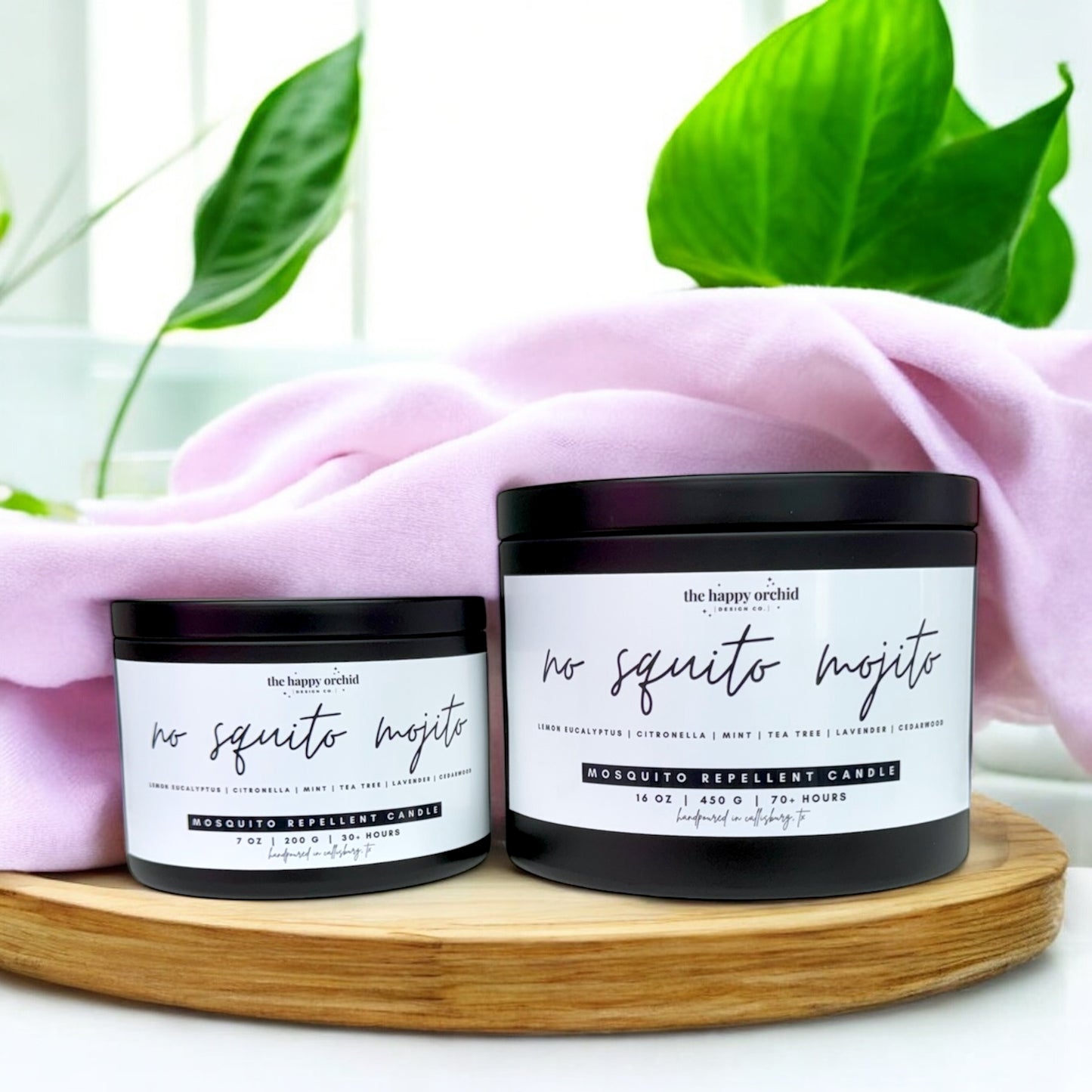 NO SQUITO MOJITO | NATURAL REPELLENT CANDLE