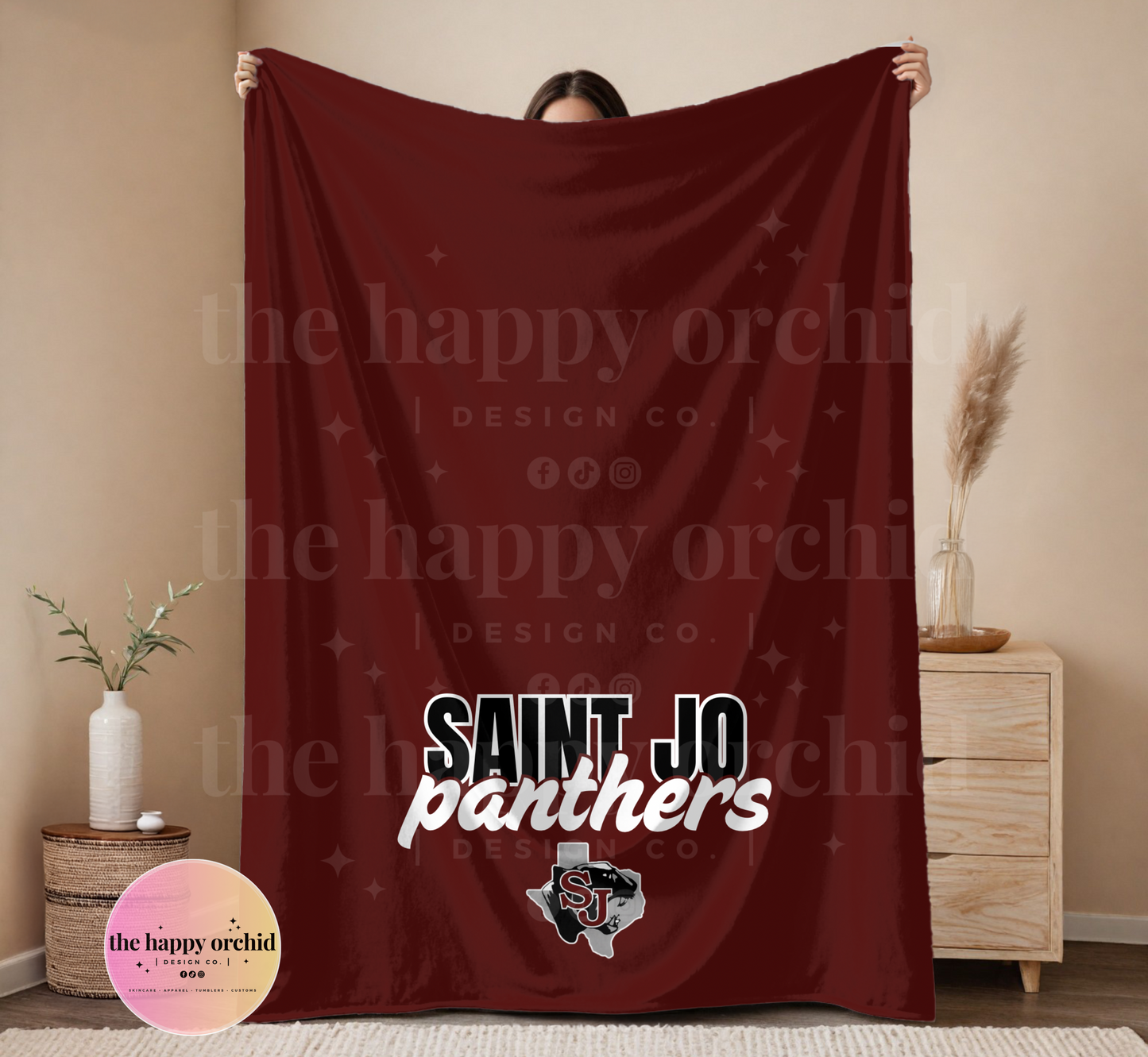 PREORDER | Saint Jo Fleece Stadium Blanket