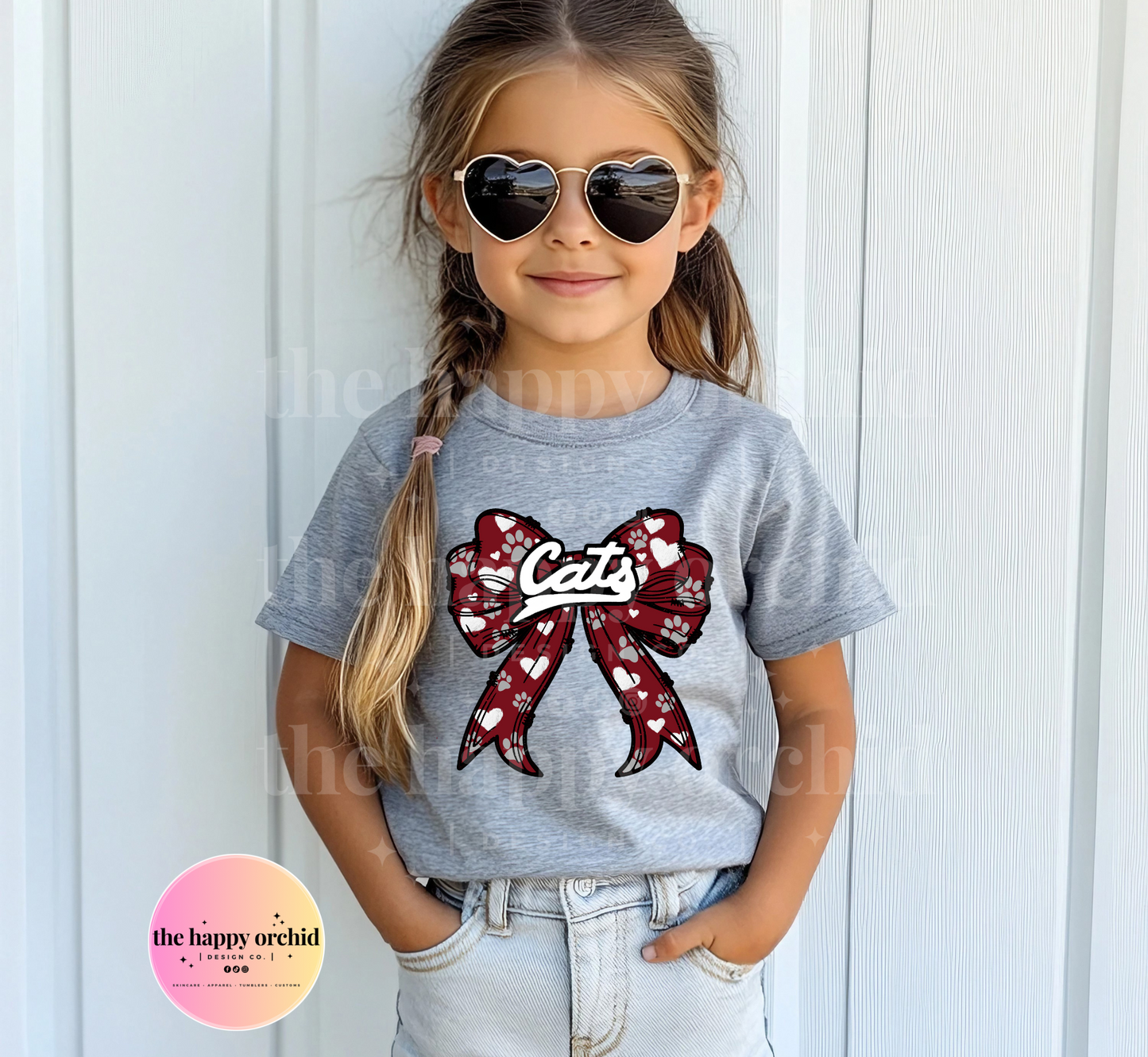 NEW Youth Cats Bow Top