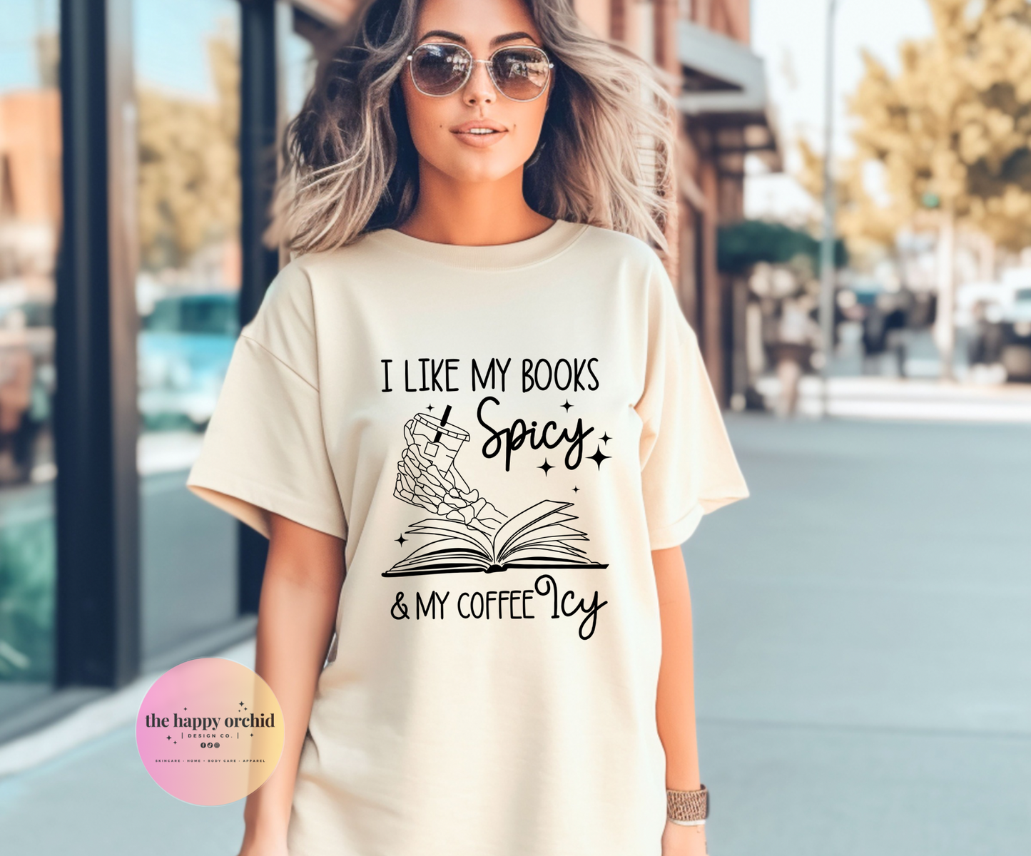 BOOKS SPICY COFFEE ICY