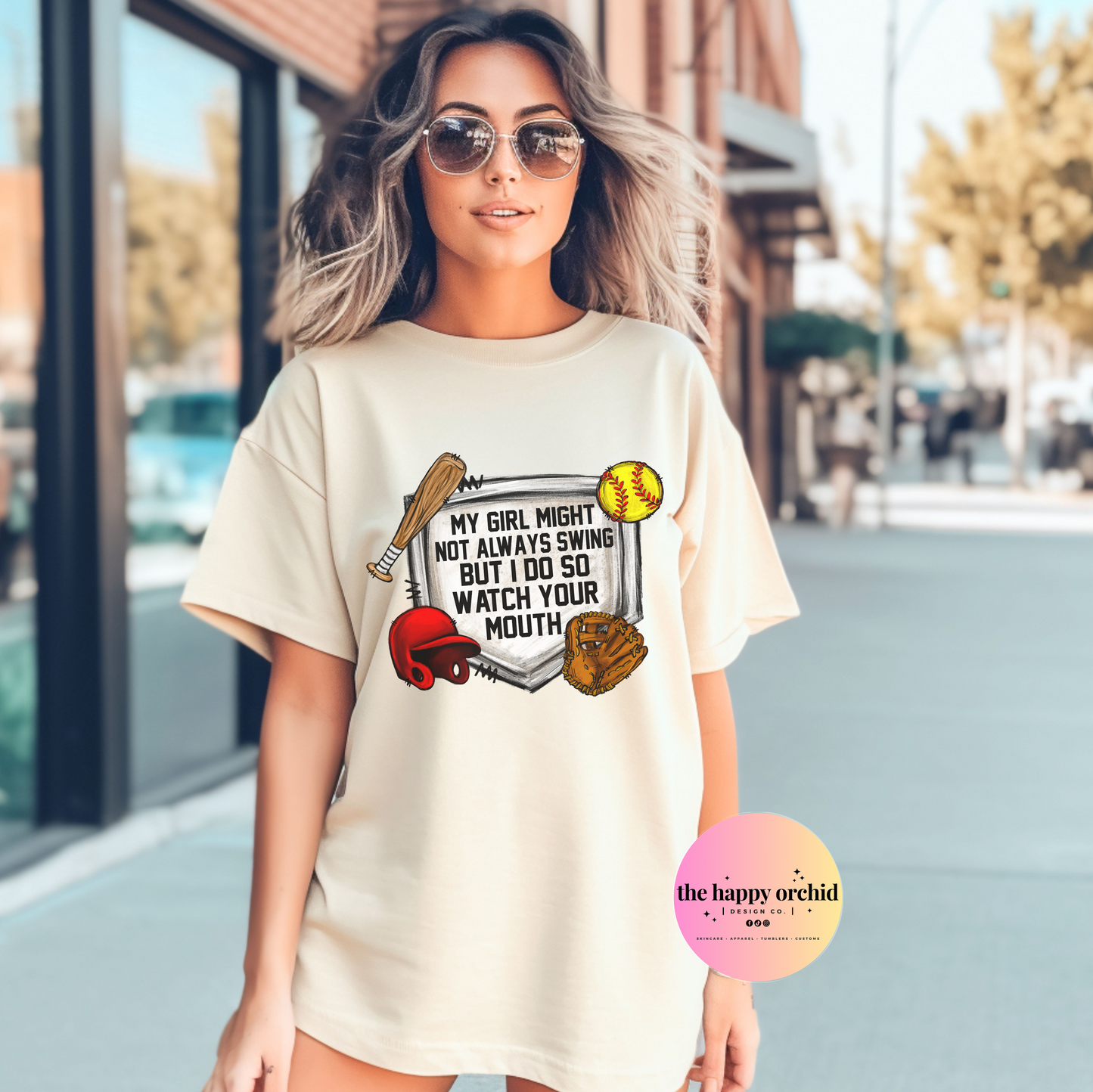 SOFTBALL GIRL Tee