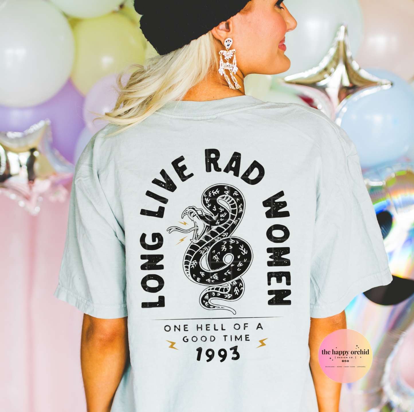 RAD WOMEN Personalized Date Tee