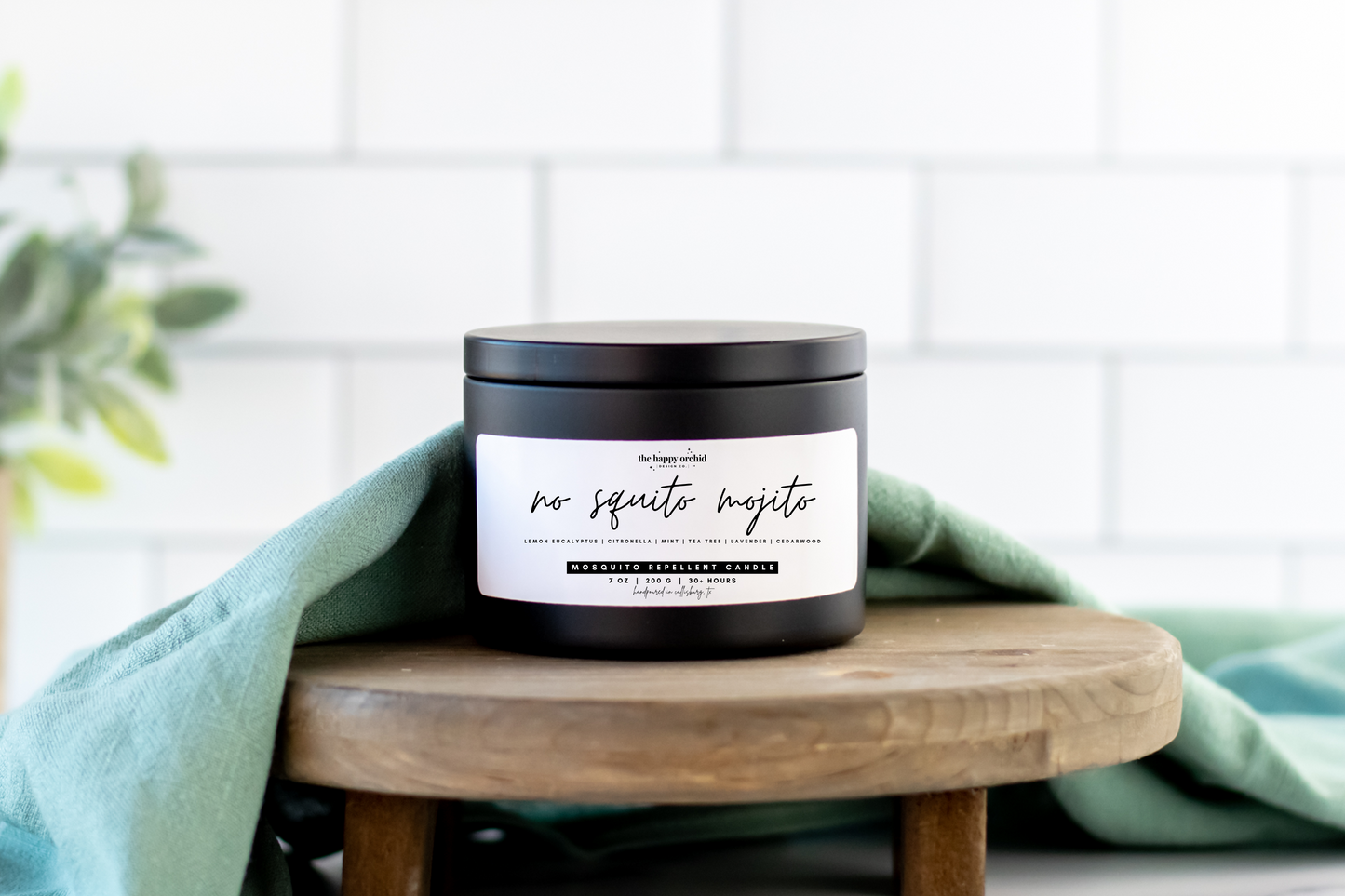 NO SQUITO MOJITO | NATURAL REPELLENT CANDLE