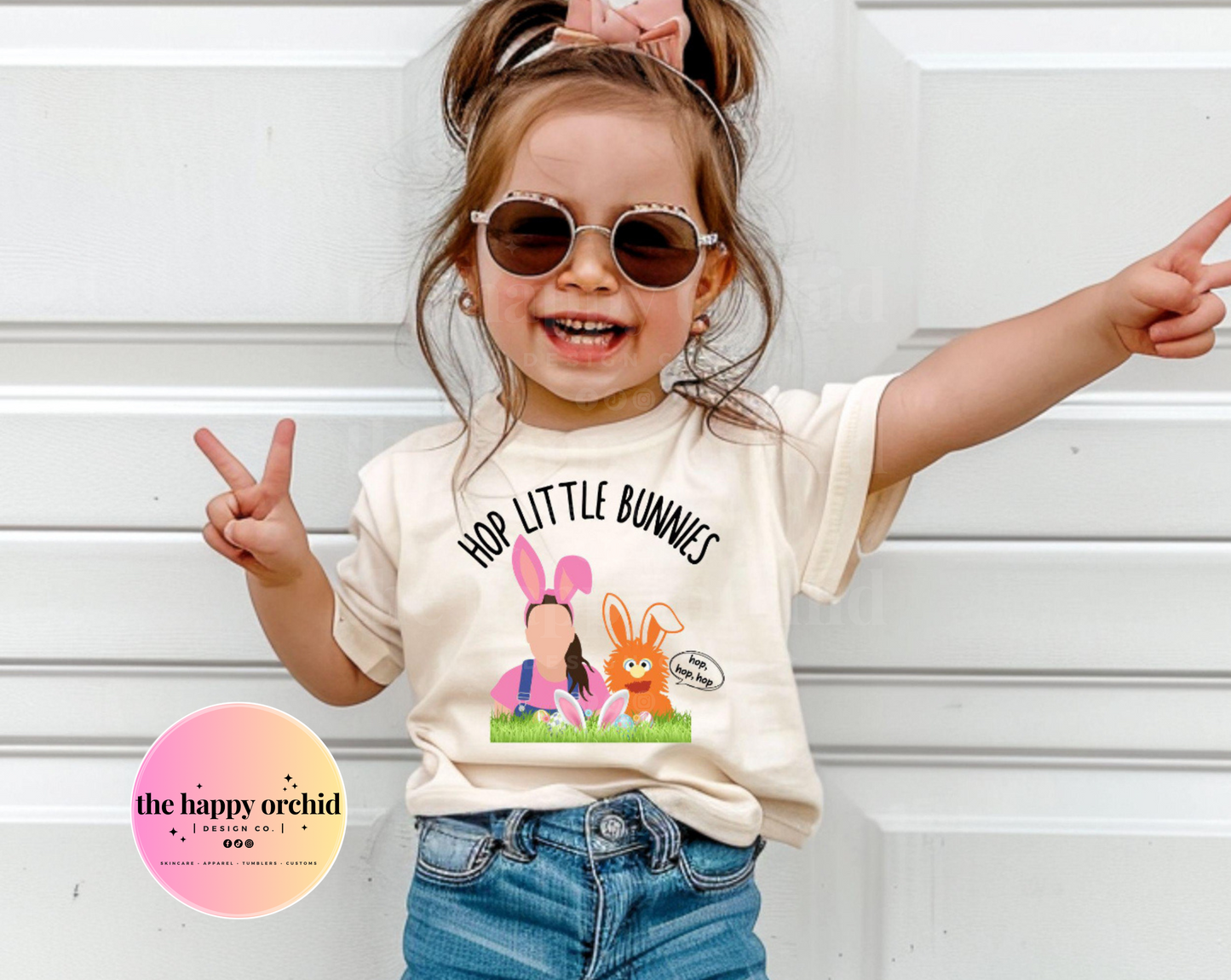 Toddler HOP LITTLE BUNNIES Top