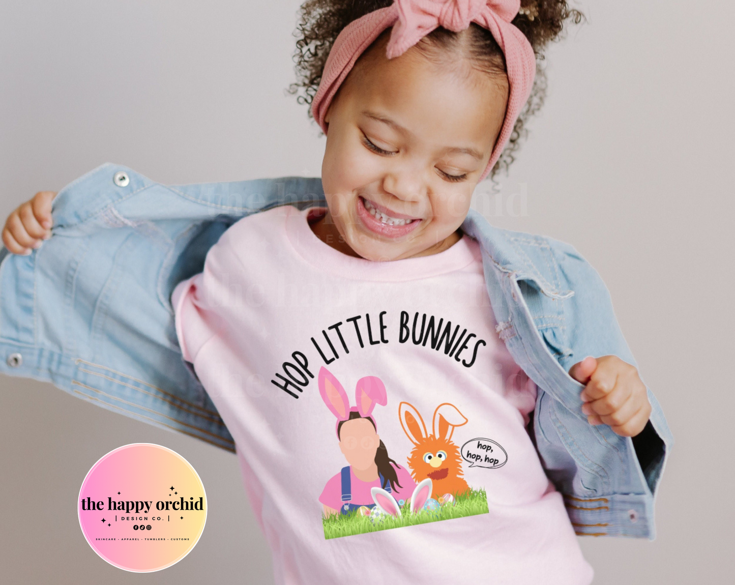 Toddler HOP LITTLE BUNNIES Top