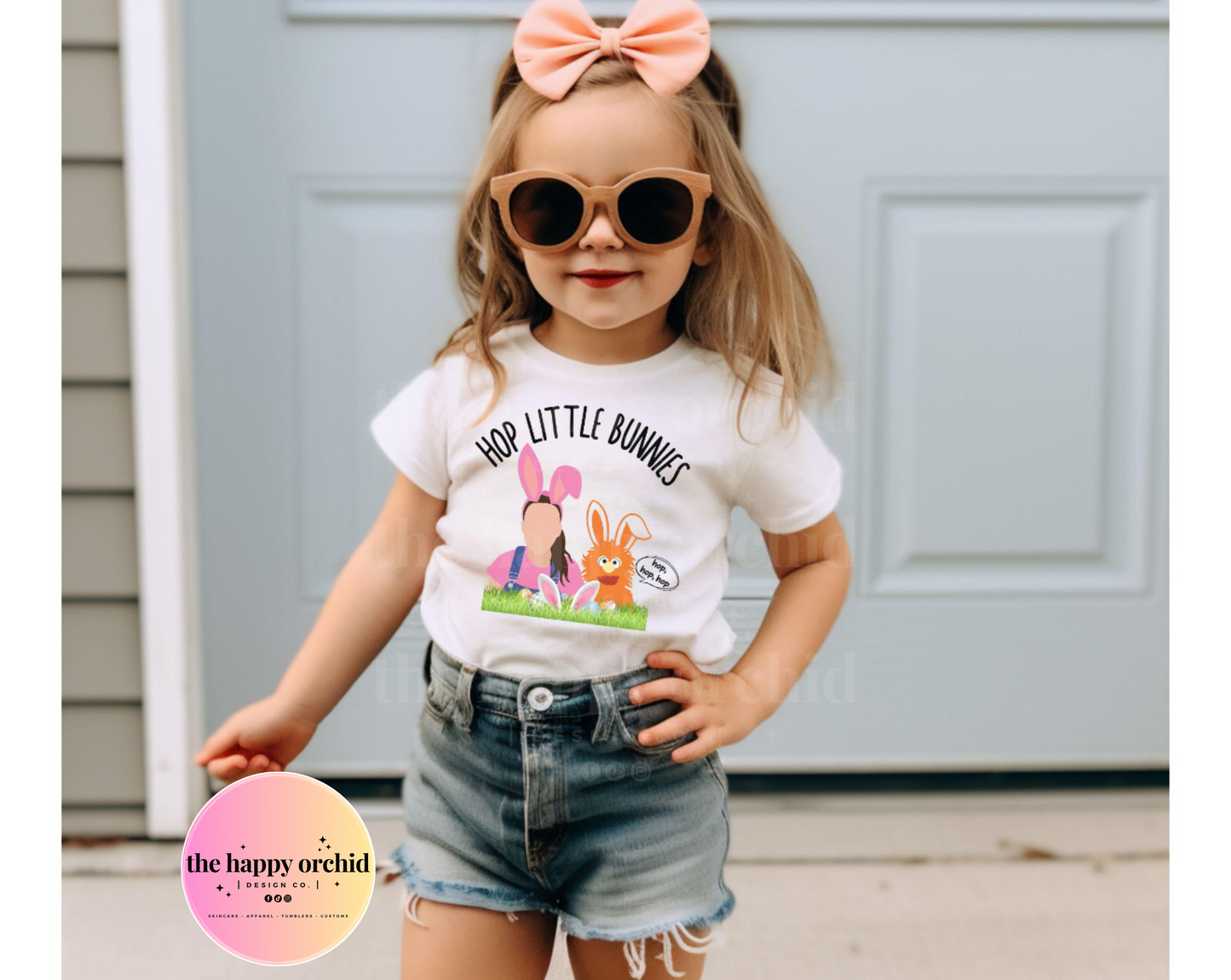 Toddler HOP LITTLE BUNNIES Top