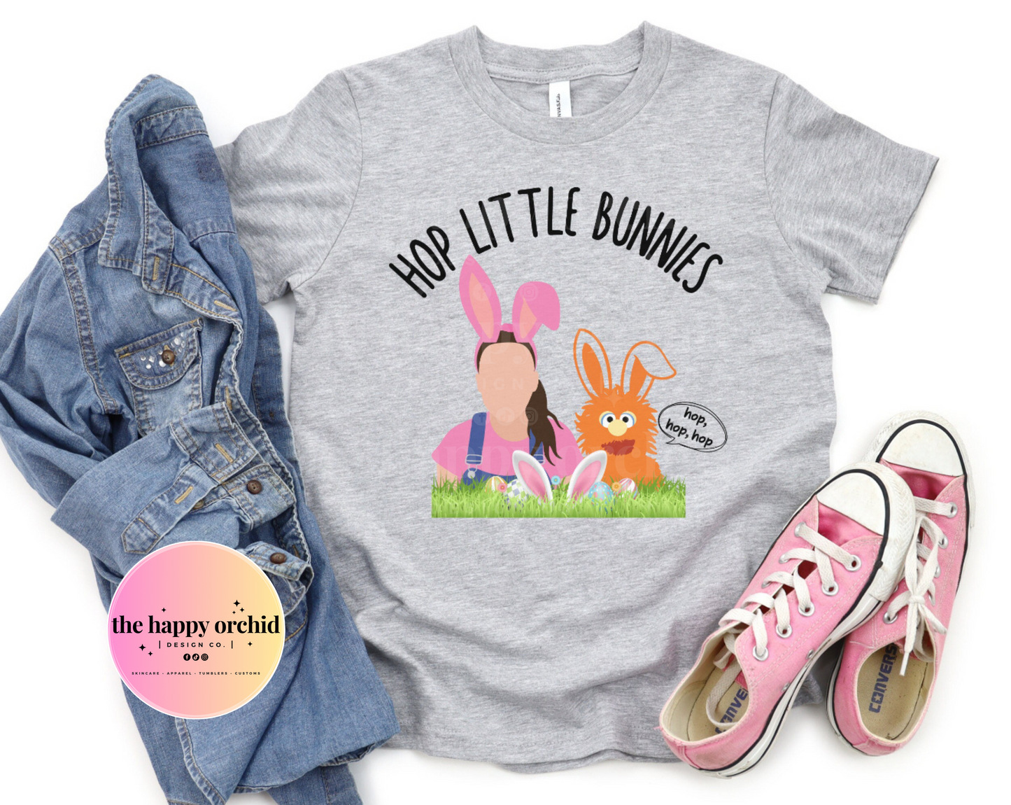 Toddler HOP LITTLE BUNNIES Top