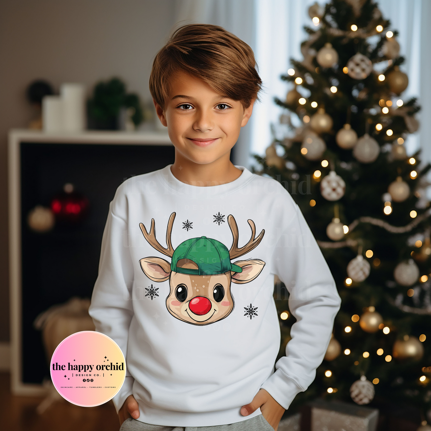 Youth REINDEER Boy Top