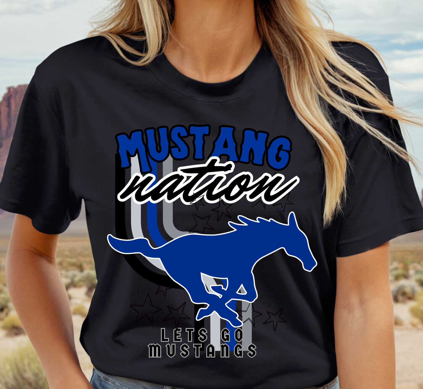 MUSTANG NATION tee