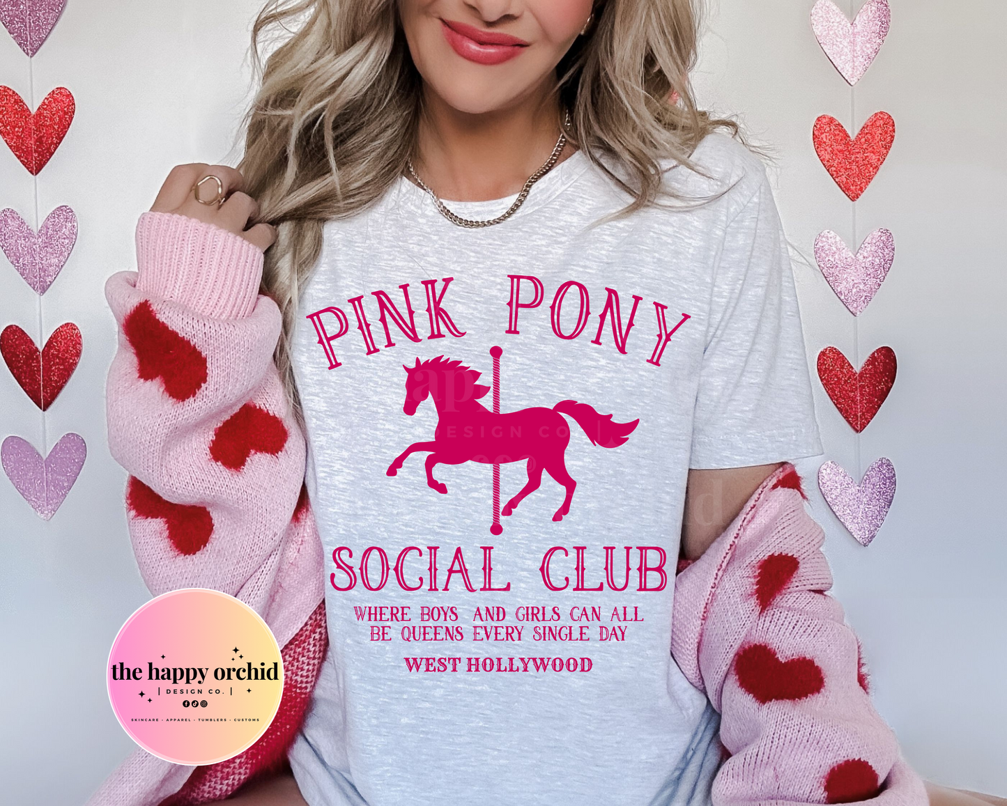 PINK PONY SOCIAL CLUB Top