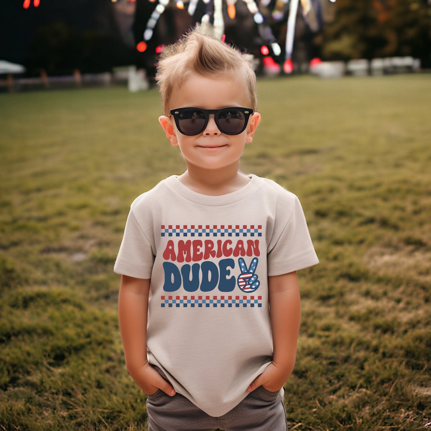 Toddler AMERICAN DUDE Top