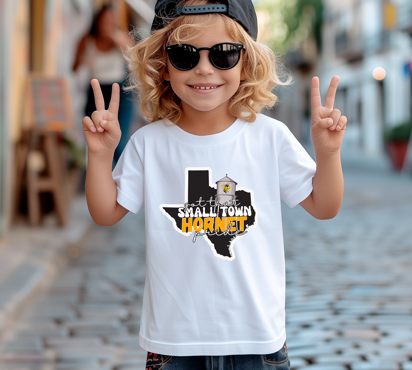 Youth SMALL TOWN HORNET PRIDE Top