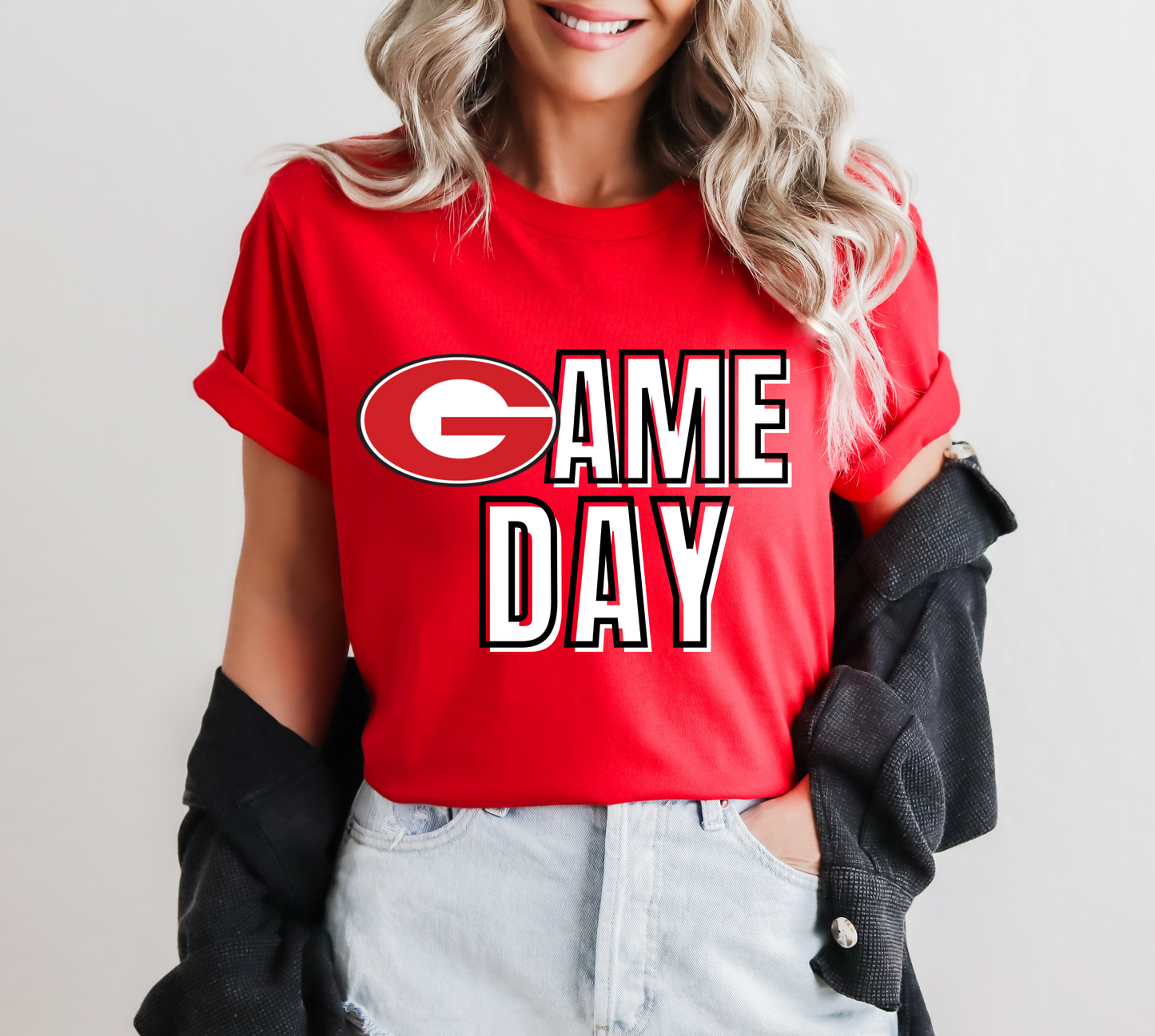 GAME DAY LEOPARDS tee