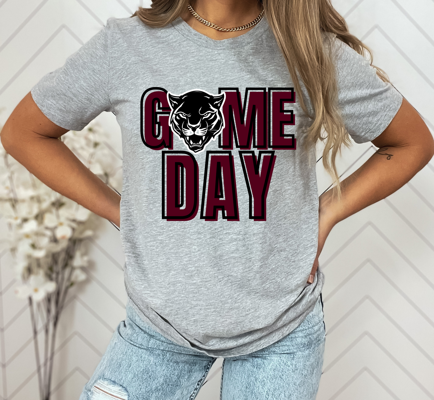 Youth GAME DAY PANTHERS Top