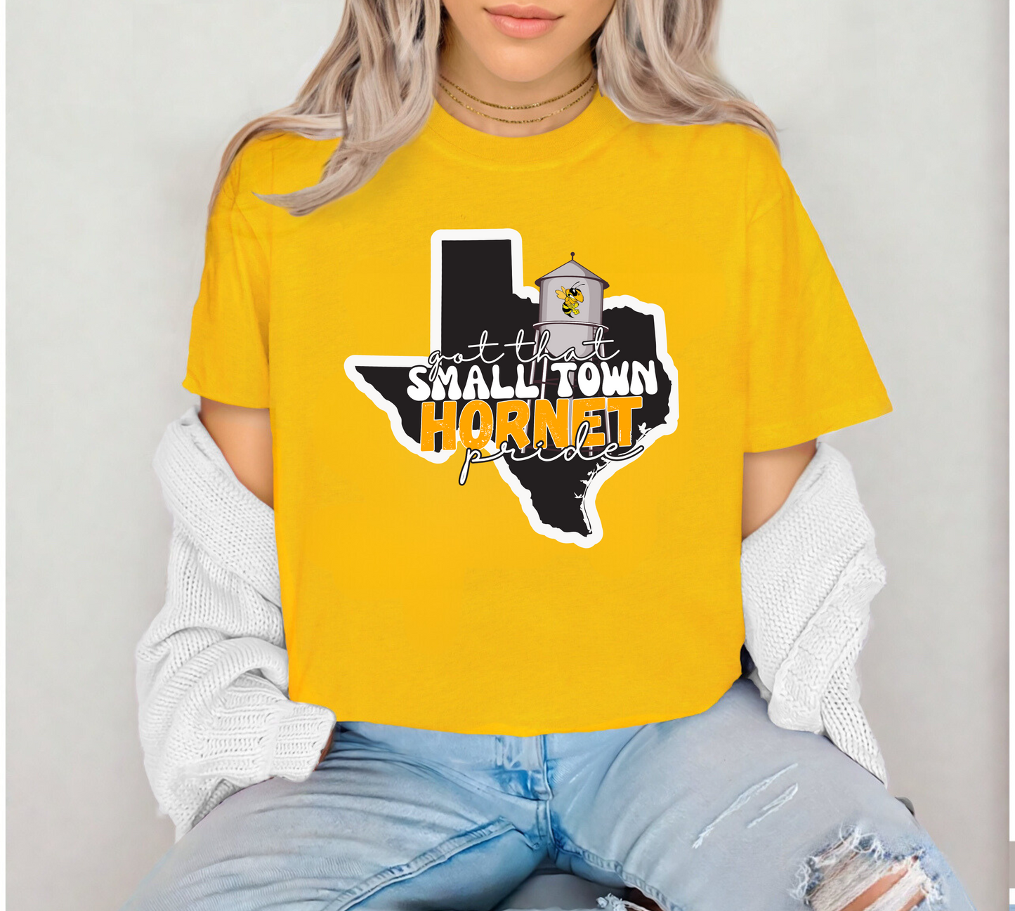 SMALL TOWN HORNET PRIDE tee