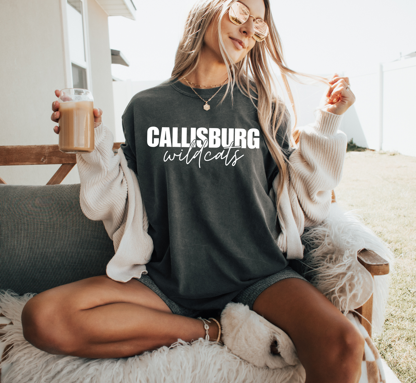 CALLISBURG WILDCATS tee