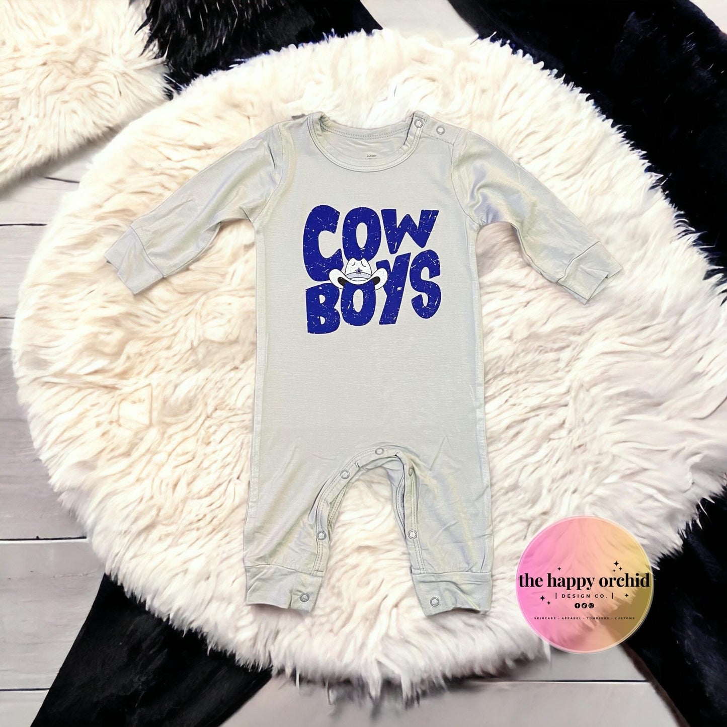 Infant Cowboys Romper