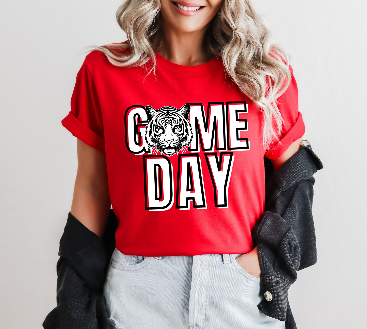 GAME DAY TIGERS tee