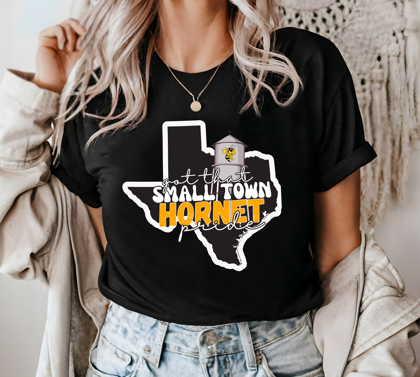 SMALL TOWN HORNET PRIDE tee