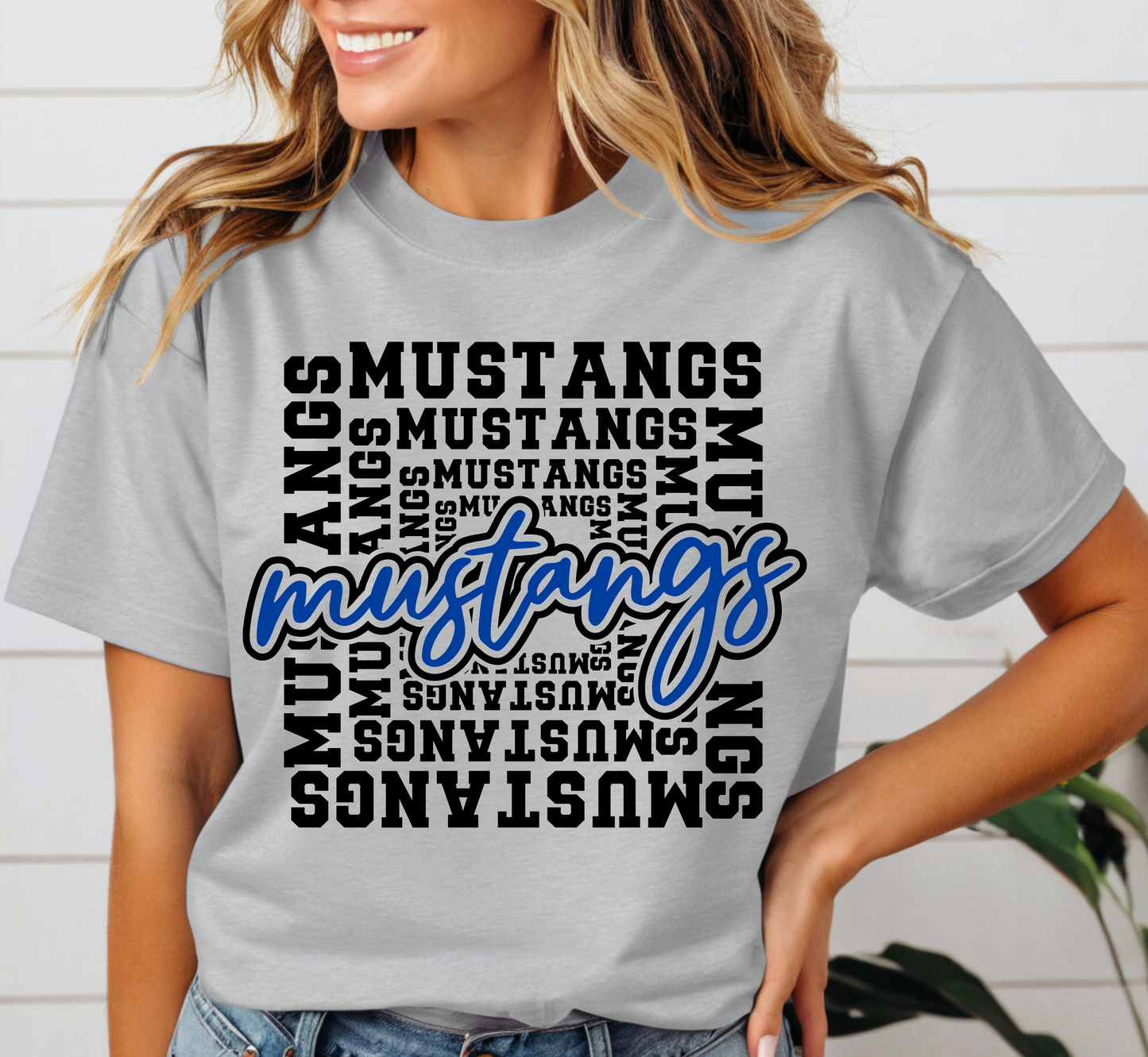 MUSTANGS tee