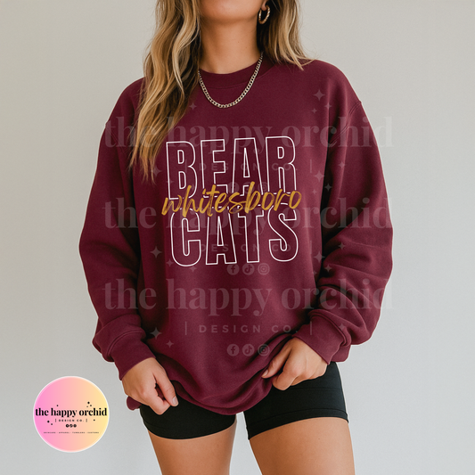 (NEW) WHITESBORO BEARCATS Top