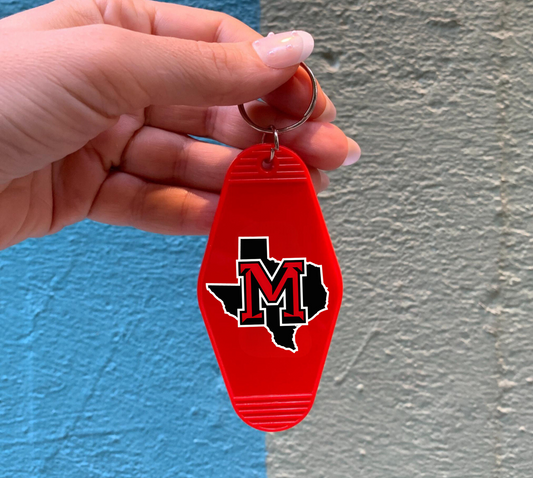 MUENSTER HORNET Motel Keychain