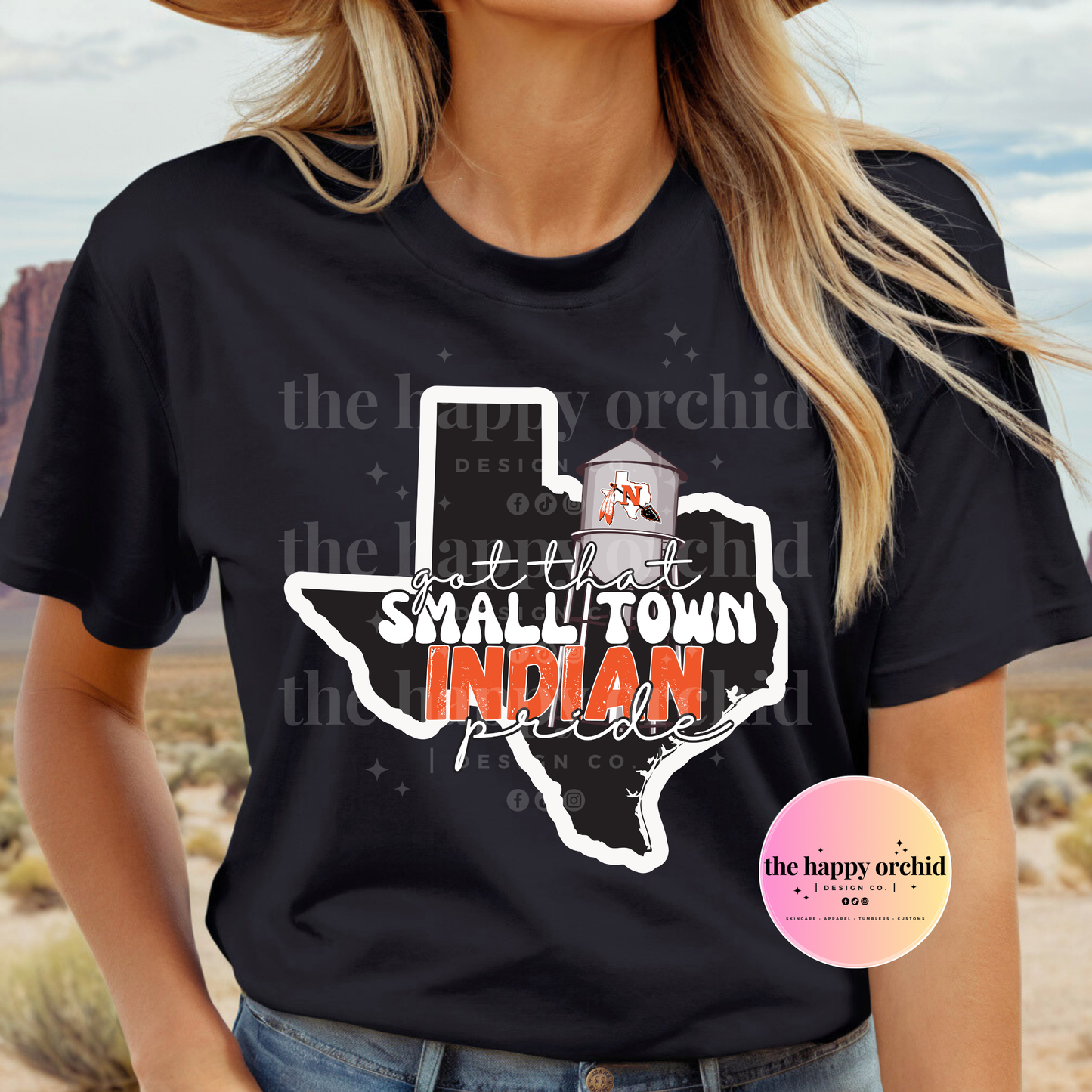 SMALL TOWN INDIAN PRIDE Top