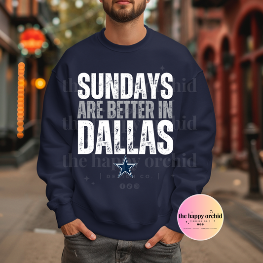 SUNDAYS ARE BETTER IN DALLAS Top