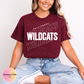 NEW CALLISBURG WILDCATS tee