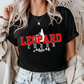 LEOPARD CHEER MOM Top