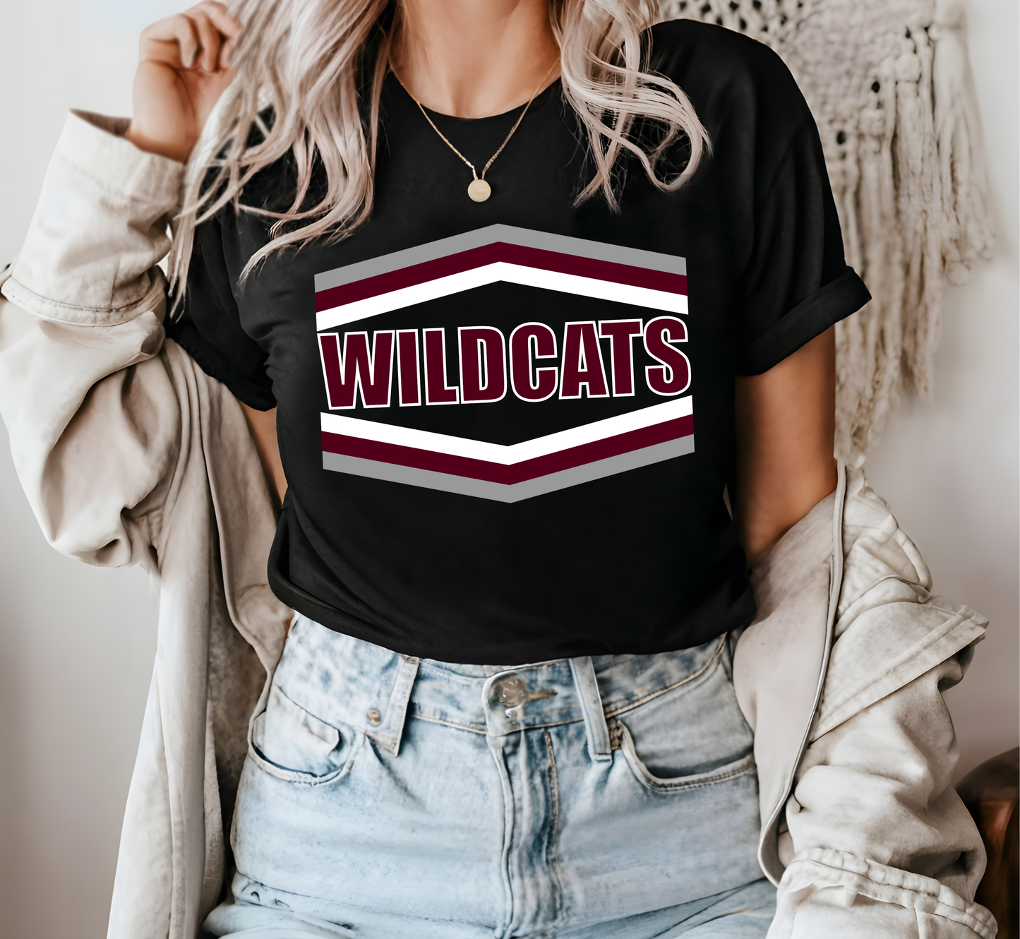 WILDCATS ARROW BLOCK top