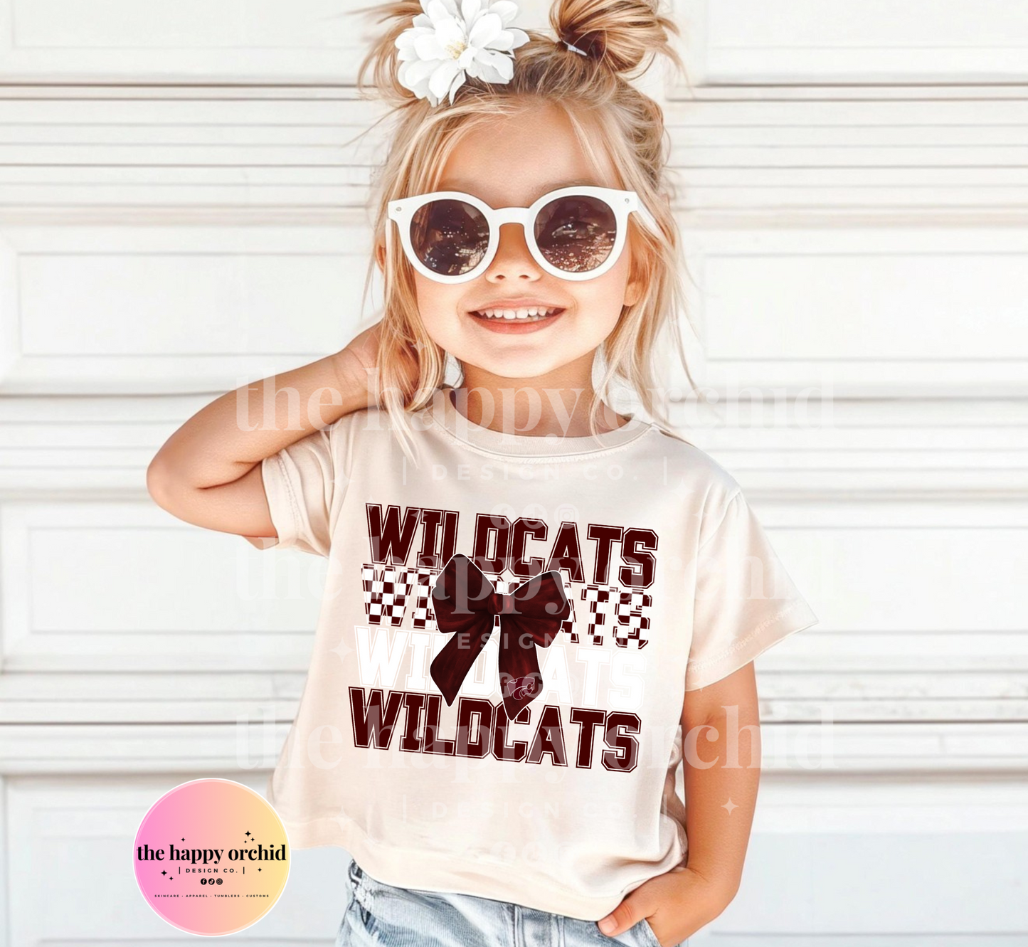 NEW Youth Wildcats Bow Top