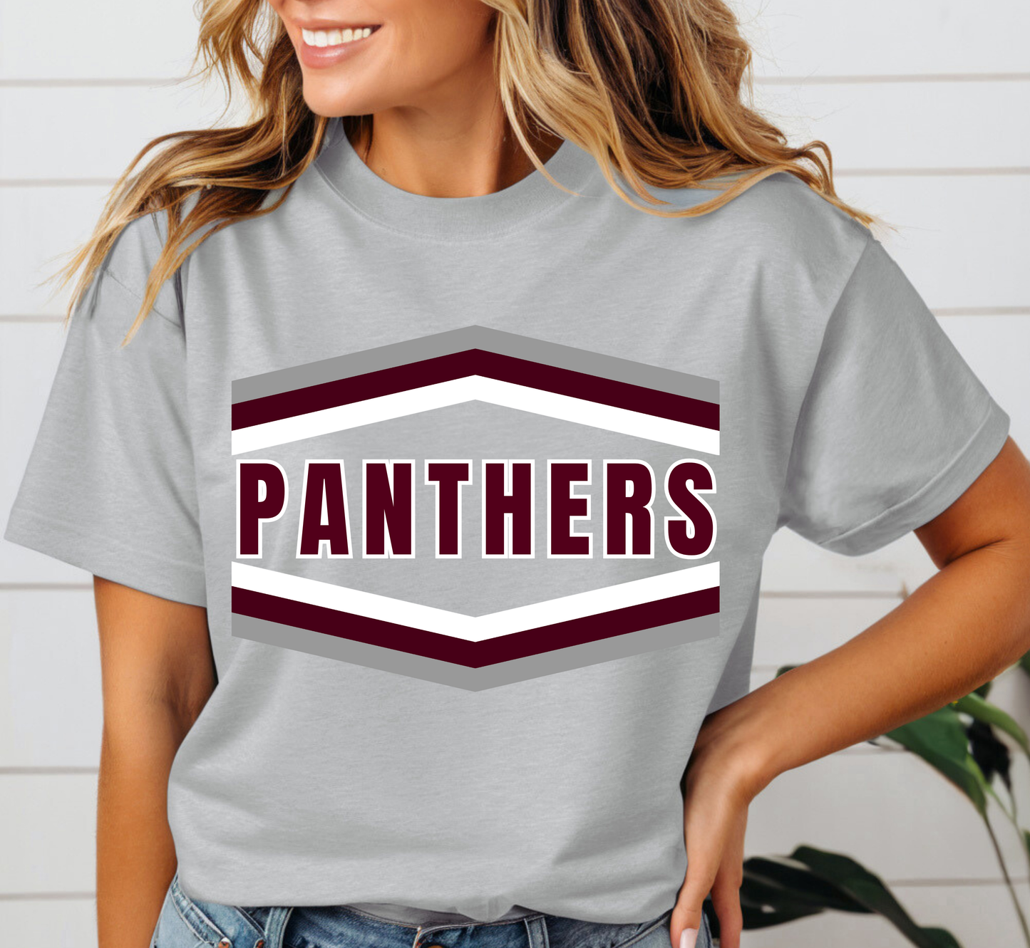 PANTHERS Arrow Block tee