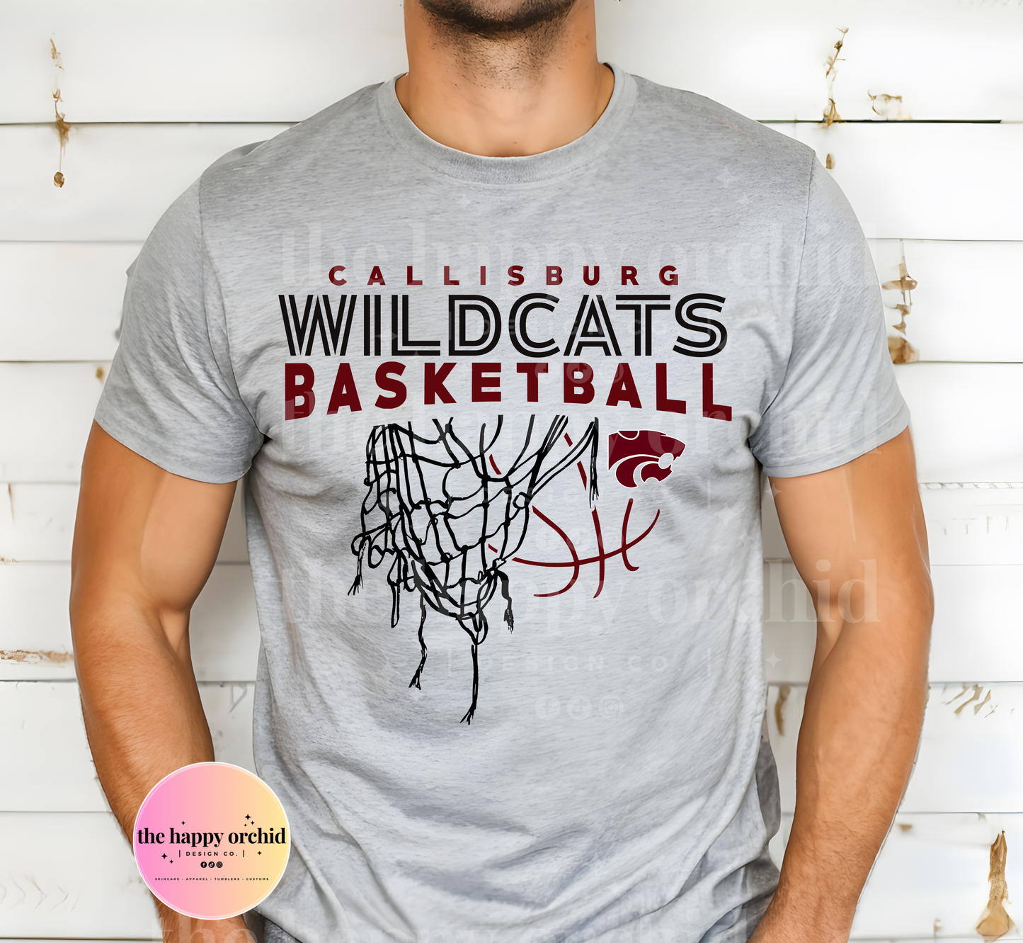 (NEW) CALLISBURG WILDCATS BASKETBALL Top
