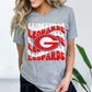 GAINESVILLE LEOPARDS Retro Wave tee