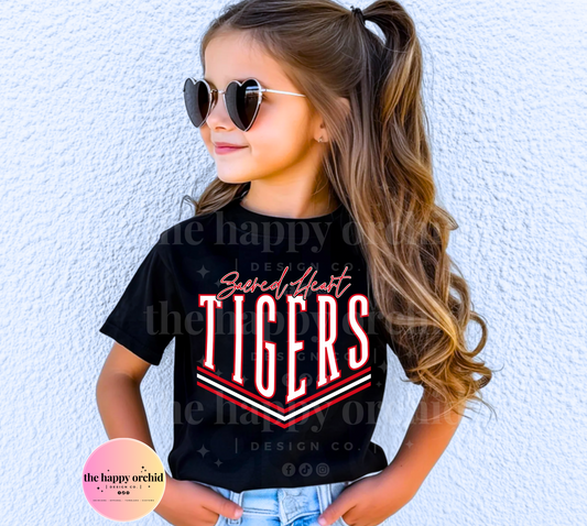 (NEW) Youth SACRED HEART TIGERS Top