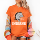 INDIANS Splatter Style Top