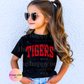 (NEW) Youth TIGERS Distressed Top