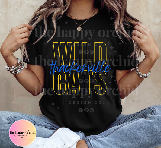 THACKERVILLE WILDCATS Line Top