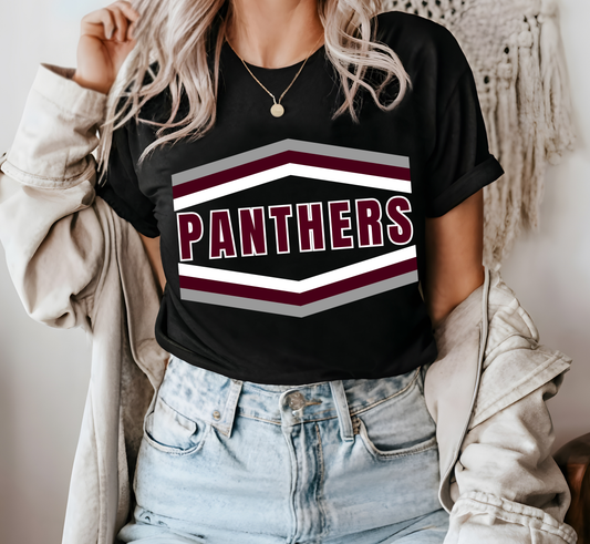 PANTHERS Arrow Block tee