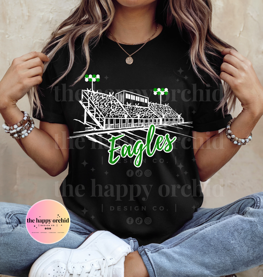 (NEW) EAGLES BLEACHER top