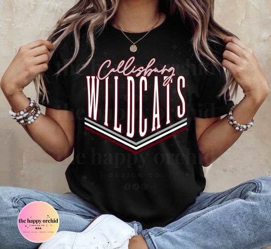 NEW CALLISBURG WILDCATS tee