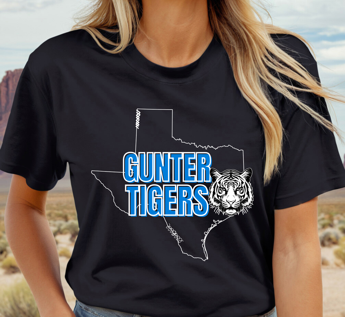 GUNTER TIGERS Vintage tee