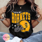 (NEW) LET'S GO HORNETS HORNETS Distressed Top