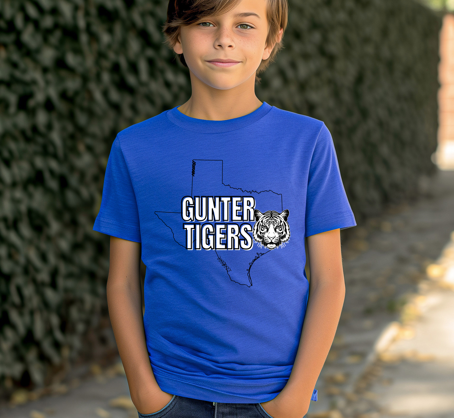 Youth GUNTER TIGERS Vintage Top